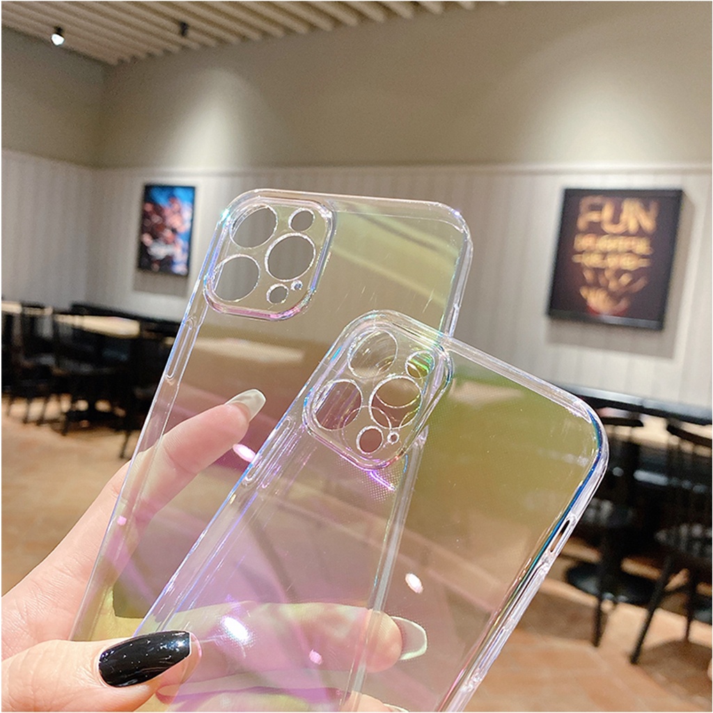 Soft Case Hp Gambar Aurora Untuk Iphone 12 / 11promax / X / Xr / Xs Max / 7 + / 8plus / Se 2020 / 12mini