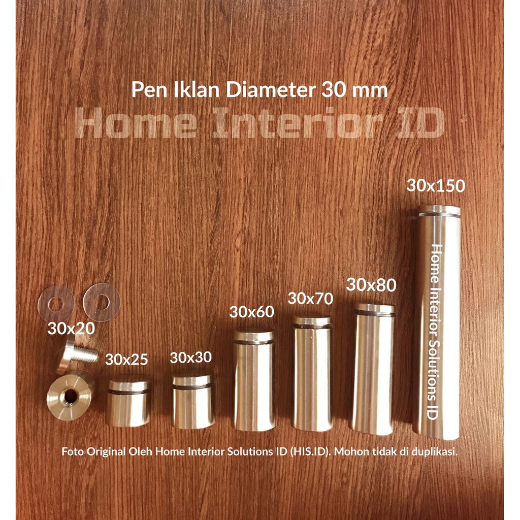 

Unik Pen Iklan 30 X 60 mm Stainless Steel Diskon