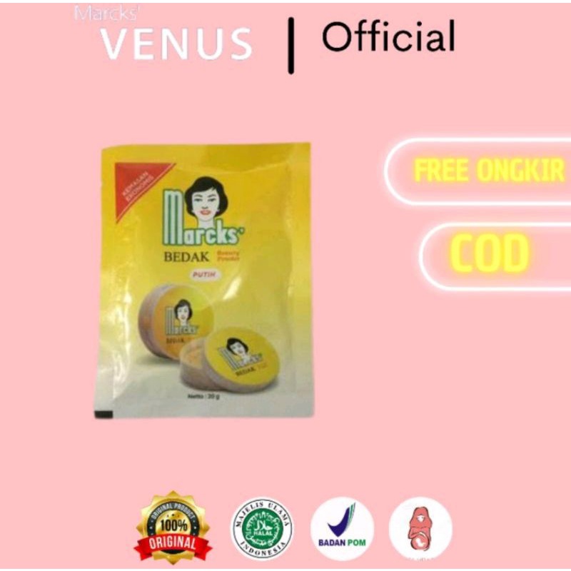 Marcks Bedak Tabur Sachet / loose powder Refill