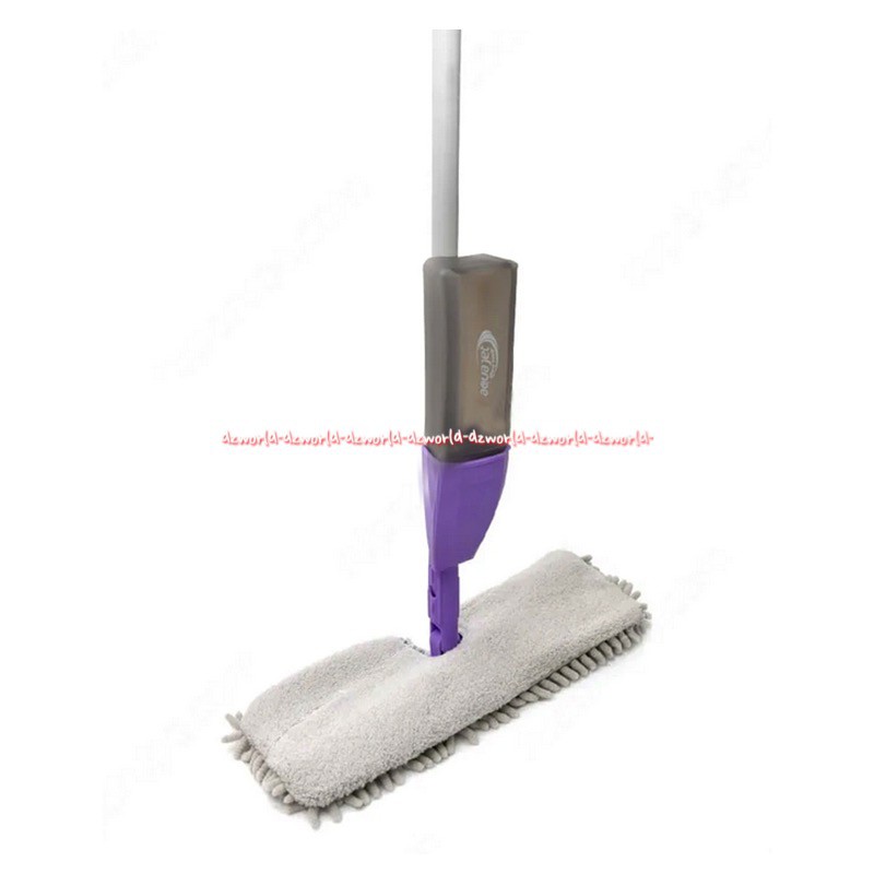 JML Aqua Jet Dual Slided Microfibre Spray MOP Sapu dan Pel Lantai Dengan Box Tempat Air Jeemel