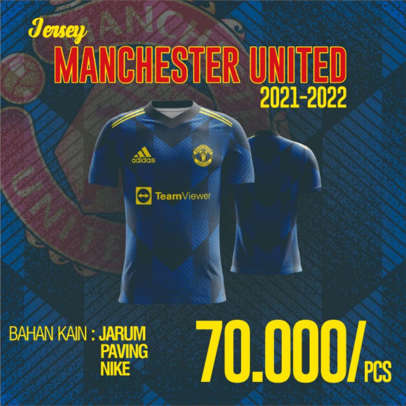 Jersey MANCHESTER UNITED AWAY 2021-2022 Customdesain