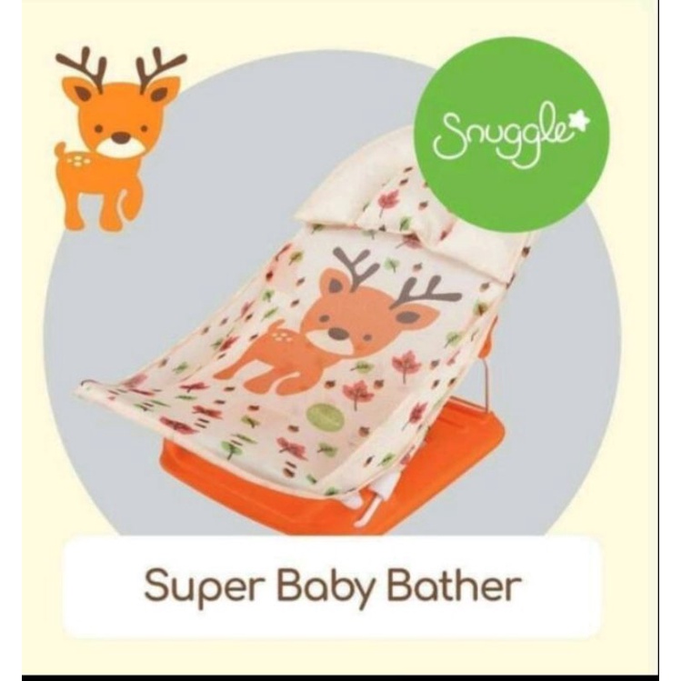 Preloved mandi ( alat bantu mandi bayi )SNUGGLE SUPER BABY BATHER