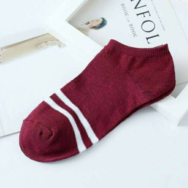 Kaos Kaki Fashion Unisex Wanita Pria Murah Kaus Motif Semata Kaoskaki Ankle Socks Pendek