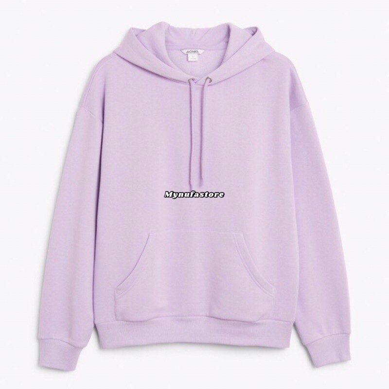 Monki Hoodie Sweater Purple