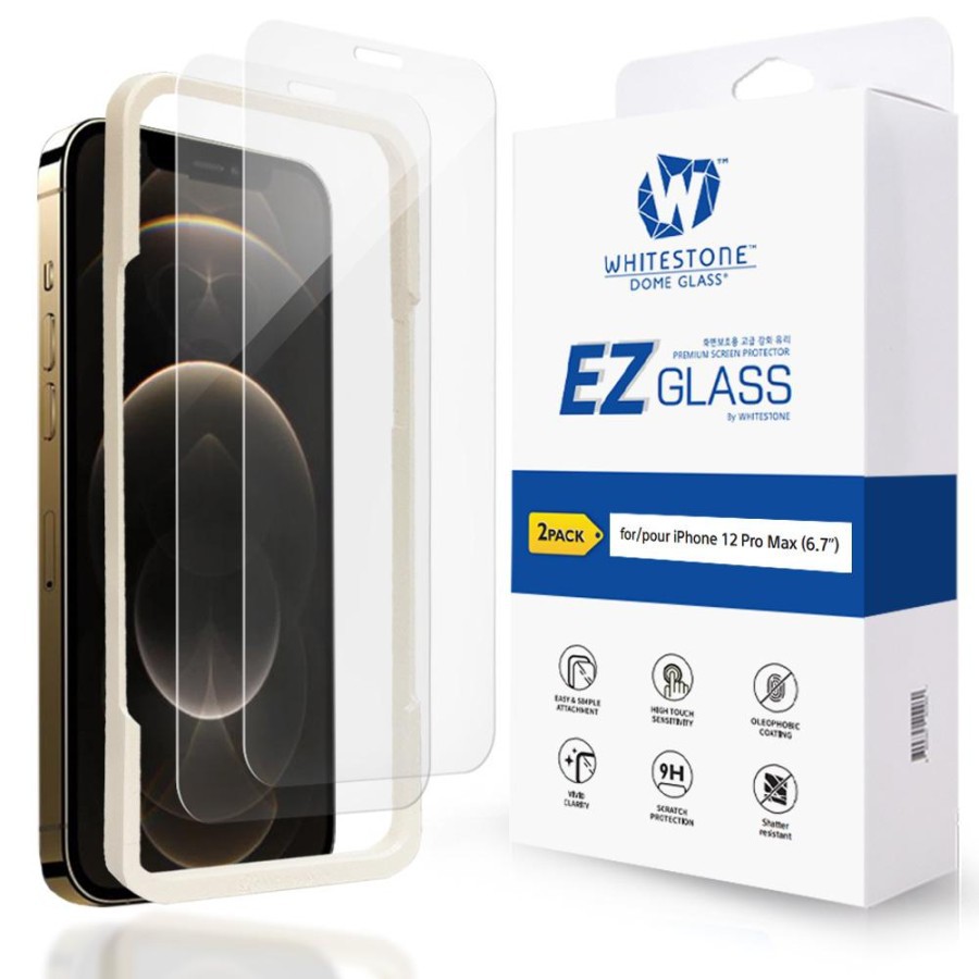 Whitestone EZ Tempered Glass Iphone 12 Pro Max 12 Pro Iphone12 / Mini