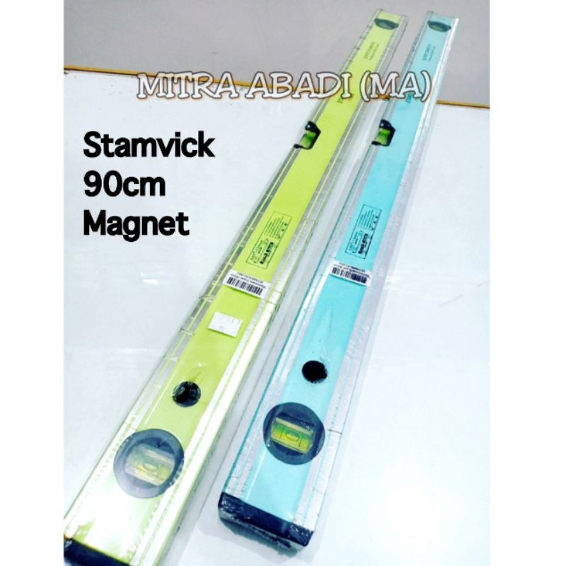 

PENGGARIS WATERPASS STAMVICK 90CM MAGNET / WATERPASS MAGNET 36 INCH