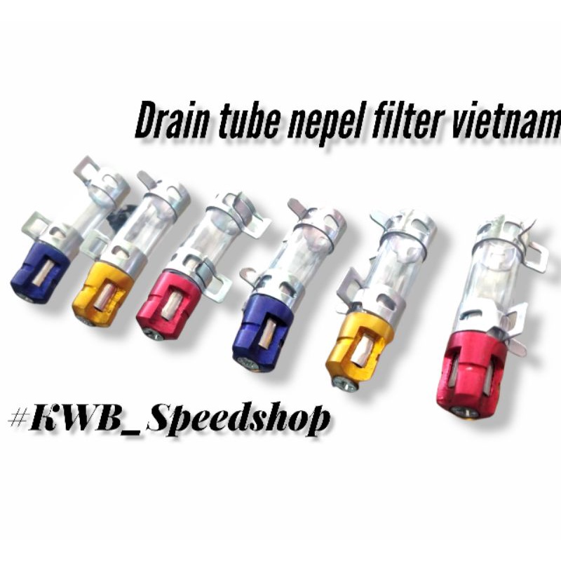 nepel pembuangan filter vietnam honda vario 125 150 beat scoopy pcx drain tube vietnam cnc perbiji 1 pcs