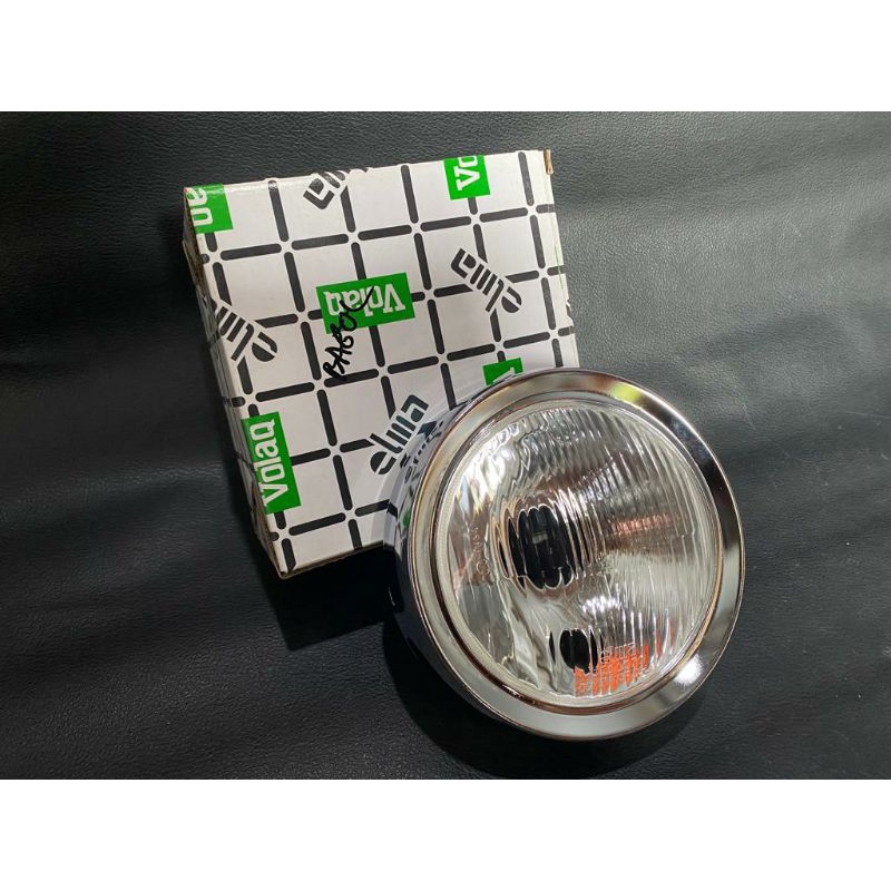 headlamp Reflektor set kaca lampu depan vespa sprint bagol veloce Bagong bajaj chetak kepala bulat e