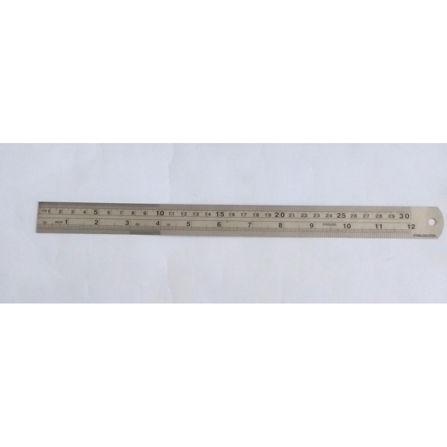 

Penggaris Besi Stainles 30 cm