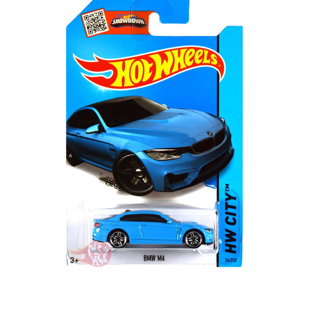 BMW M4 BIRU / BLUE - Hot Wheels HW Hotwheels