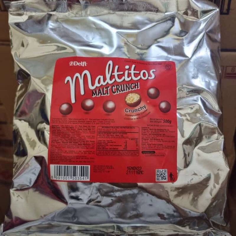 

Delfi Maltitos Malt Crunch Bulk 500gr