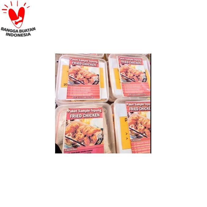 Jual FOOD Paket Sampel Percobaan Tepung Bumbu Ayam Fried Chicken ...