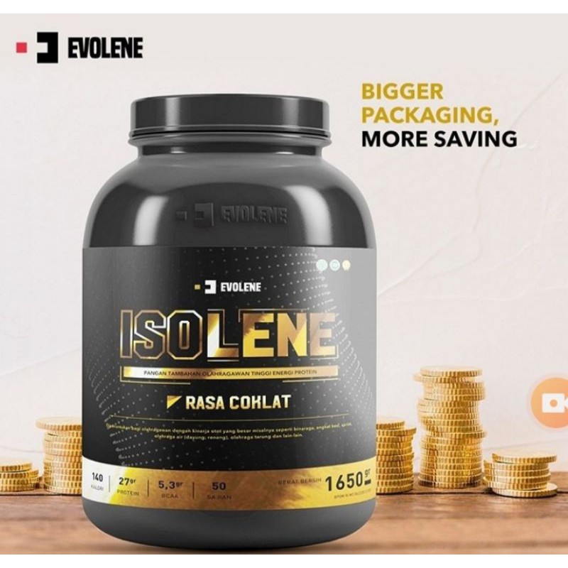 isolene 50 sachet rasa coklat/vanila/strawbery/movca