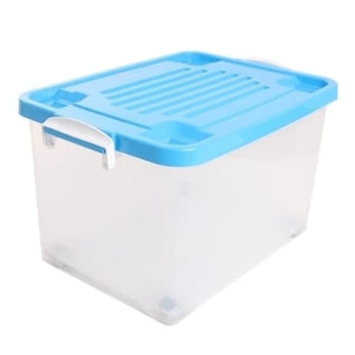 GOJEK KIRAMAS 1038 AR + RD Container Box Plastik 50 Liter Dengan Roda