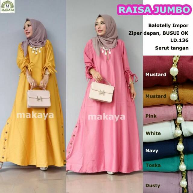 Raisa jumbo maxi dress
