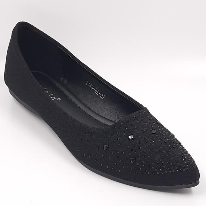 Laviola Shoes - Sepatu Flat Shoes Wanita - 2149 LSW Black