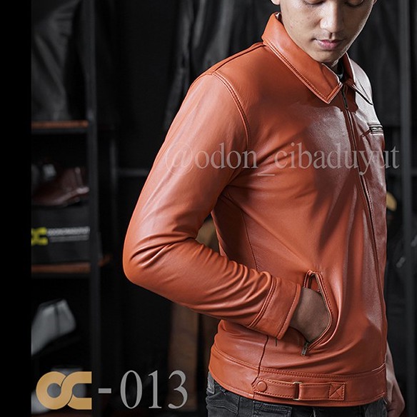 JAKET KULIT PRIA EXCLUSIVE OC-013