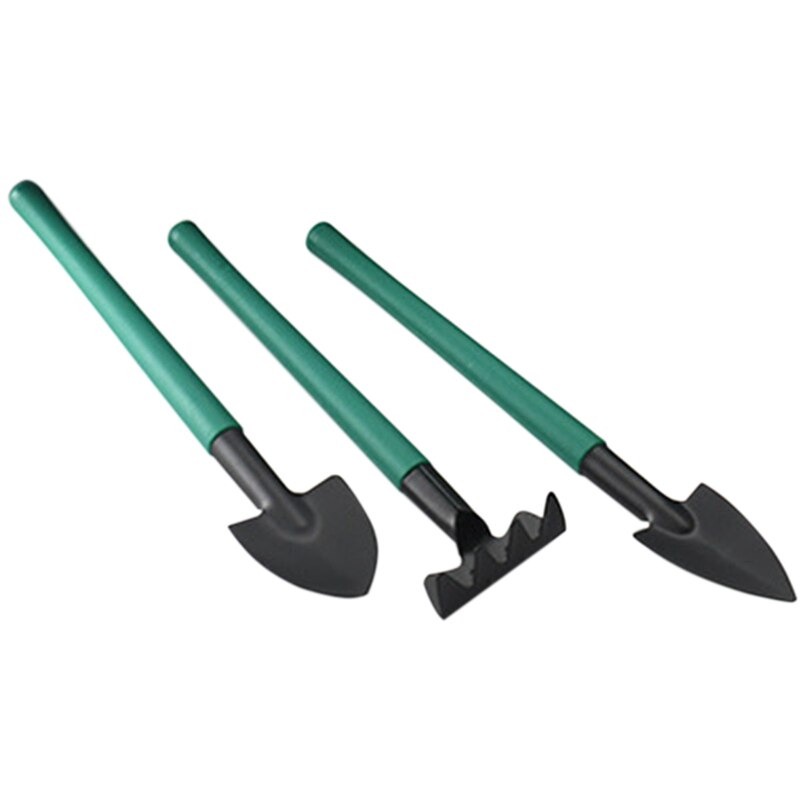 gs8a epoch set sekop tanaman shovel spade gardening tools 10 pcs - lxy550 - green Or-i