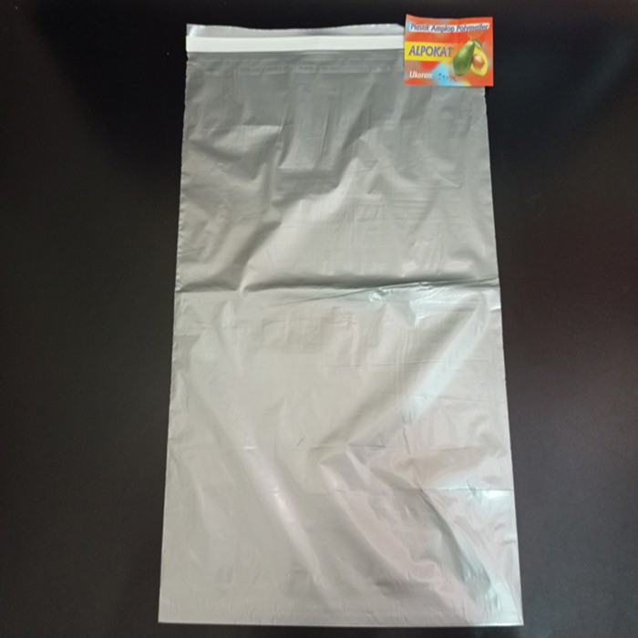 

Plastik Packing/Polymailer Silver/Plastik Online Shop 38x52 isi 50lembar/Polybag Amplop Online