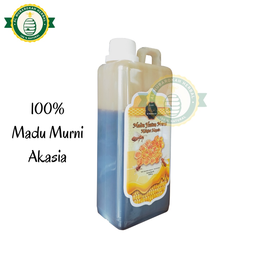 

Madu Murni 100% Madu Akasia 1kg Al Mubarokah