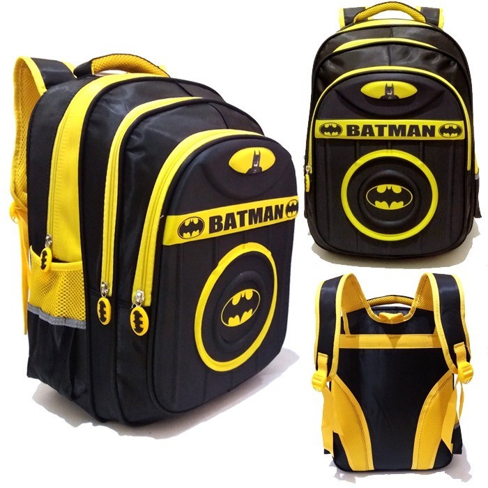 SALE TERMURAH Tas Ransel Sekolah SD Anak Laki - Laki  Motif 6D Timbul