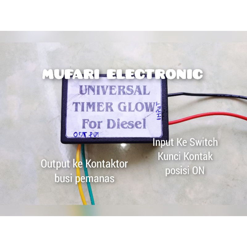 UNIVERSAL TIMER GLOW PLUG FOR DIESEL