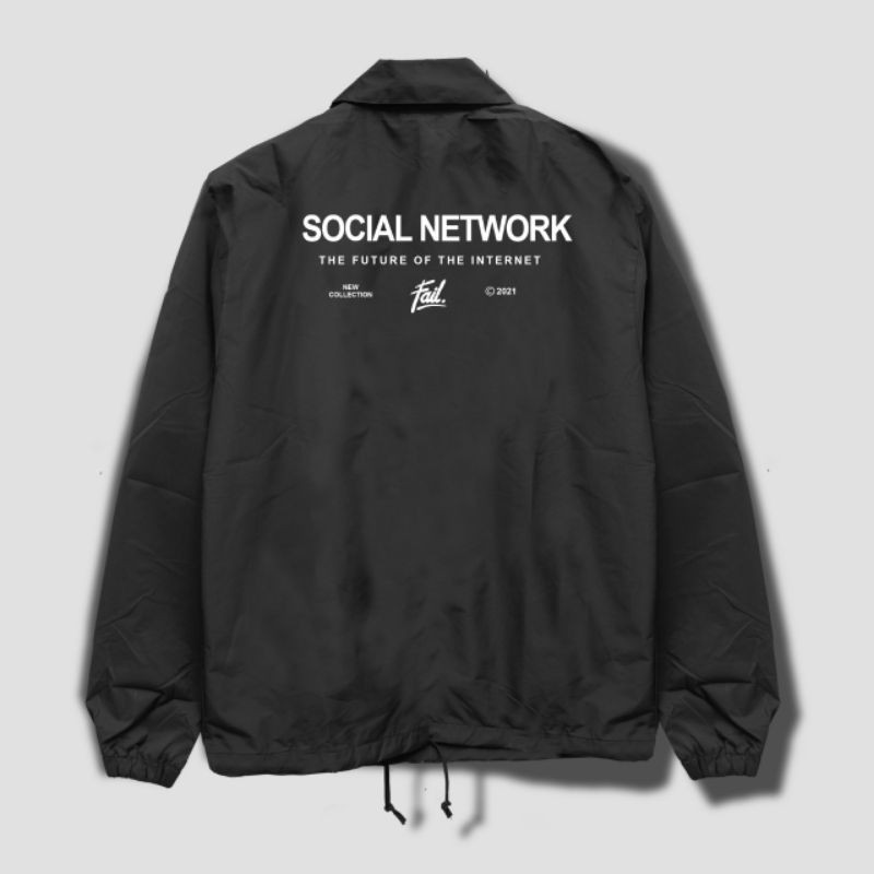 FAILOFFICIAL COACH JACKET - SOSIAL NETWORK 07