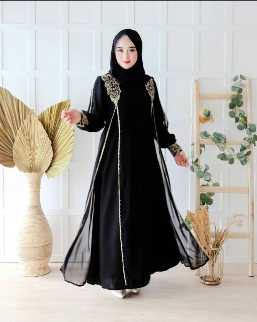 Exclusive Abaya Taris Dewasa dan Anak