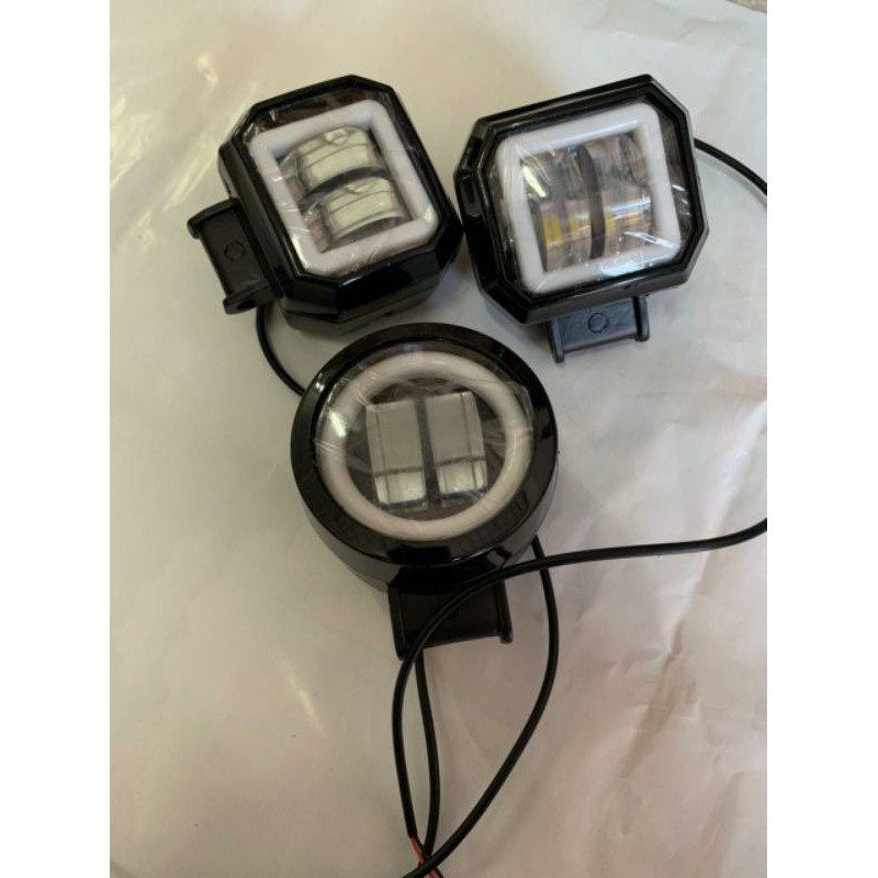 Lampu Tembak Sorot CWL 2 4D Mata Lensa Model Kotak 20Watt AE Untuk Universal 12-80 Volt Motor Mobil
