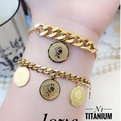 TiTanium gelang wanita QA20