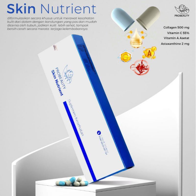 PROBEAUTY SKIN NUTRIENT / SUPLEMEN KENCATIKAN/Kolagen|vitamin c