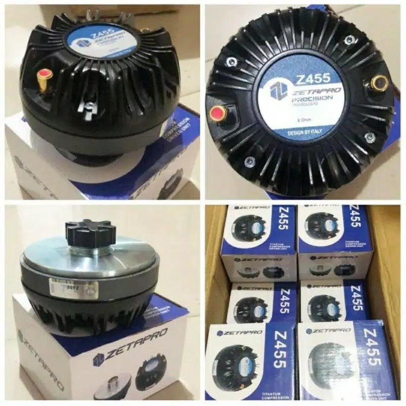 Speaker Driver Tweeter Zetapro Z455 /Z 455 Original TERBAIK