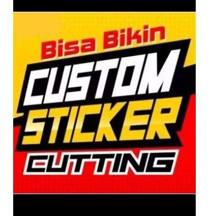 stiker kostum bikin stiker logo dll