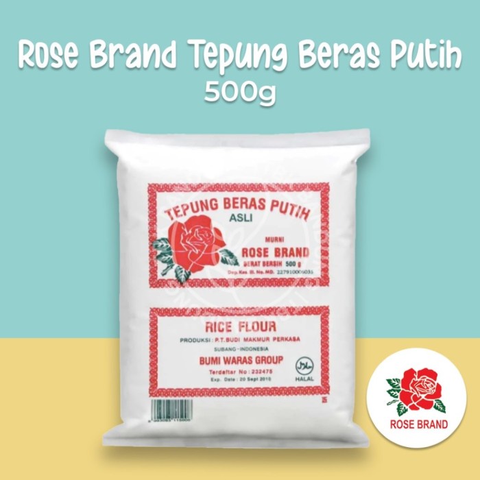 

Ds11D0 Rose Brand Tepung Beras Putih 500Gr G6040B