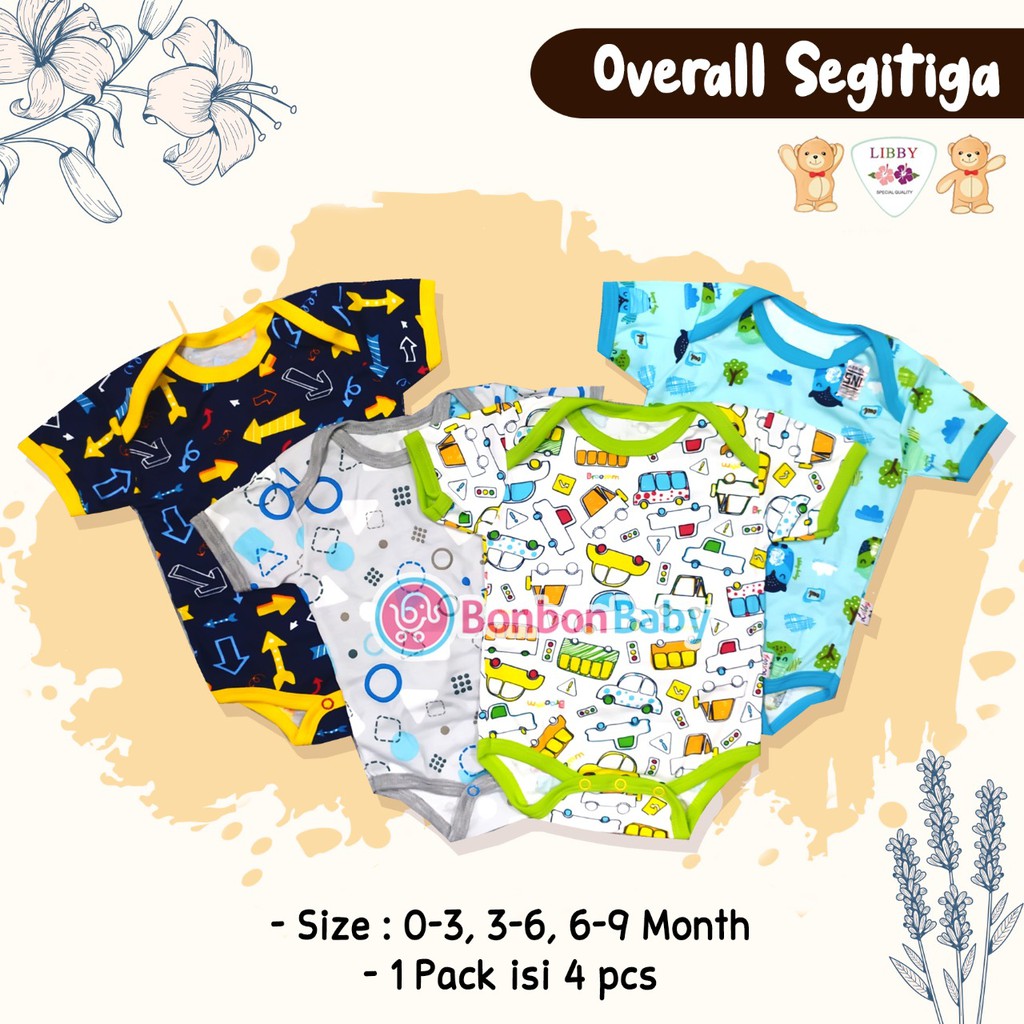 Libby Jumper ISI 1 Segitiga Premium boy Motif Random