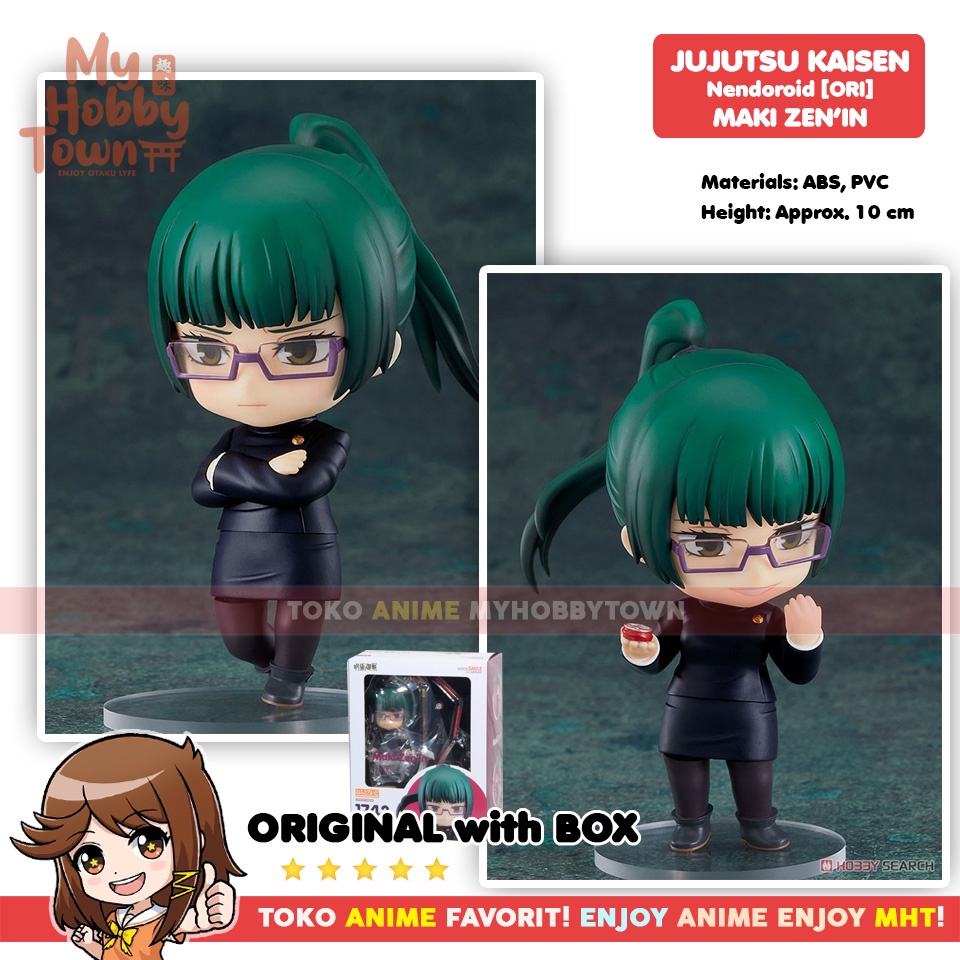 Original Jujutsu Kaisen Nendoroid 1743 - Maki Zenin