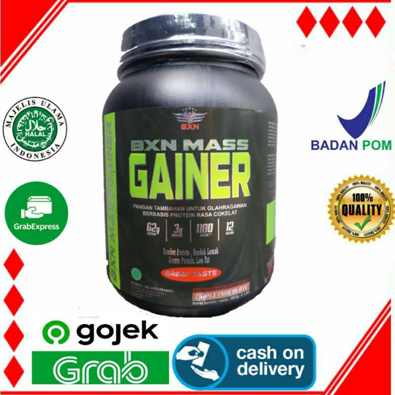 BXN MASS GAINER 2LB CHOCOLATE GRATIS DILDO BUAT MEMEK MU