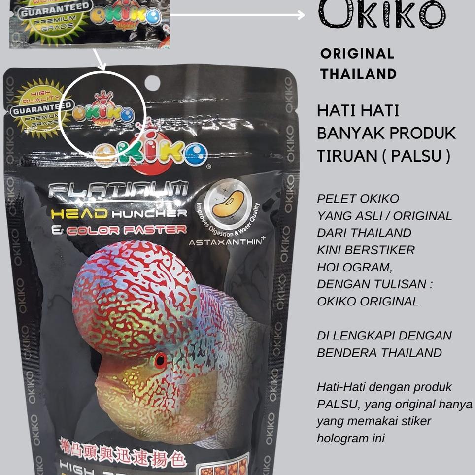 Dijual RWMTC Okiko Platinum Louhan 100gr Size S M L XL 82 Diskon Promo