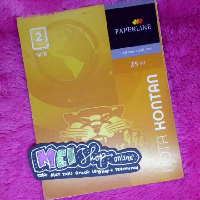 

Nota Paperline 2 ply Besar rangkap 2