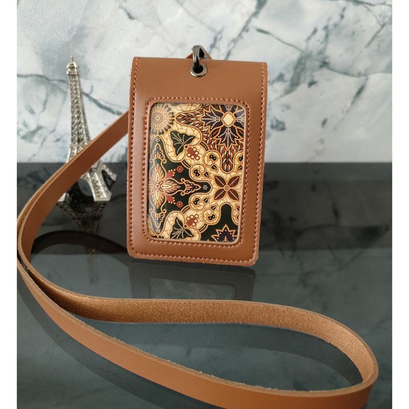 

Name Tag ID Card Kulit Bolak Balaik