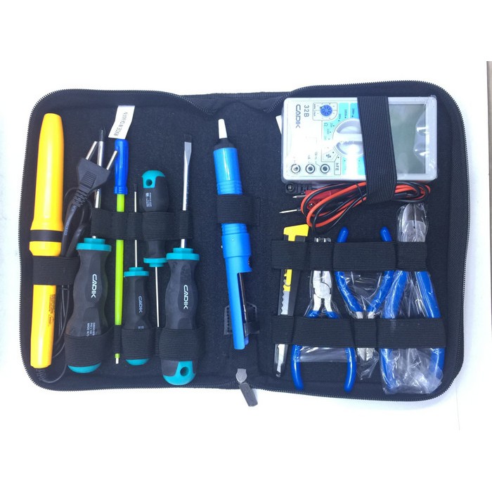 Langsung Order Cadik S10 Electrical Toolkit Set S-10 Tool Kit Listrik Electrik ORI Limited