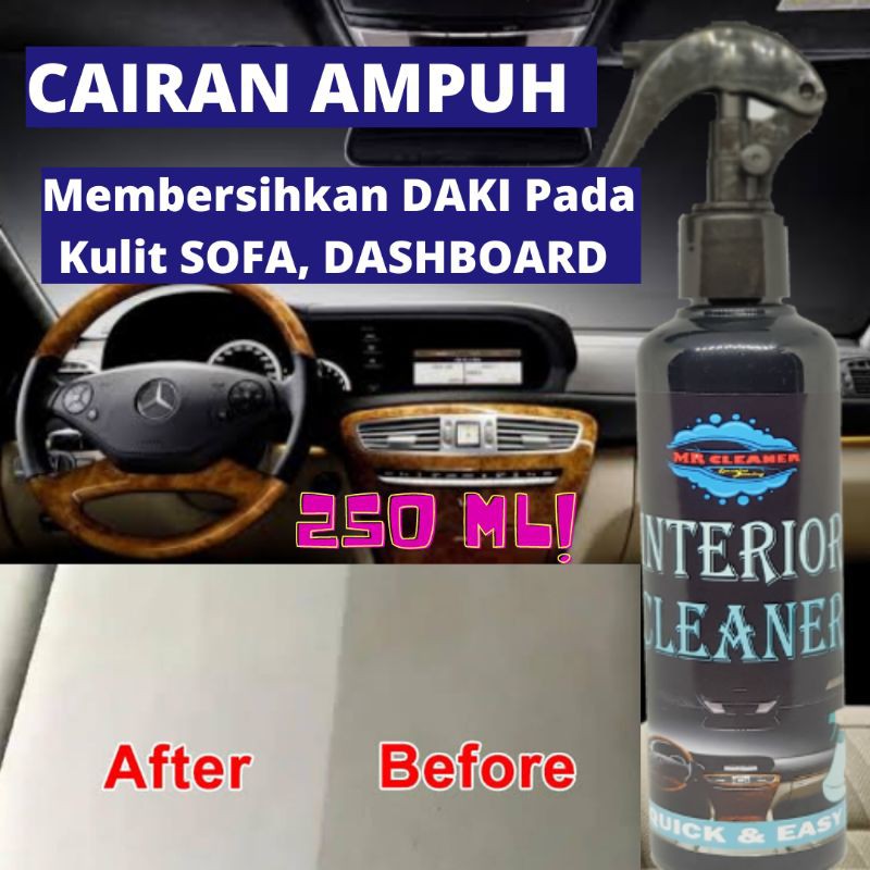 X3 Cairan Interior Mobil | Pembersih Sofa Jok Dashboard Kulit | Car Interior Cleaner Pembersih Debu