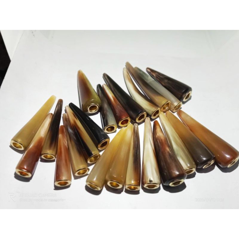 once/pipa rokok tanduk kerbau bule super
