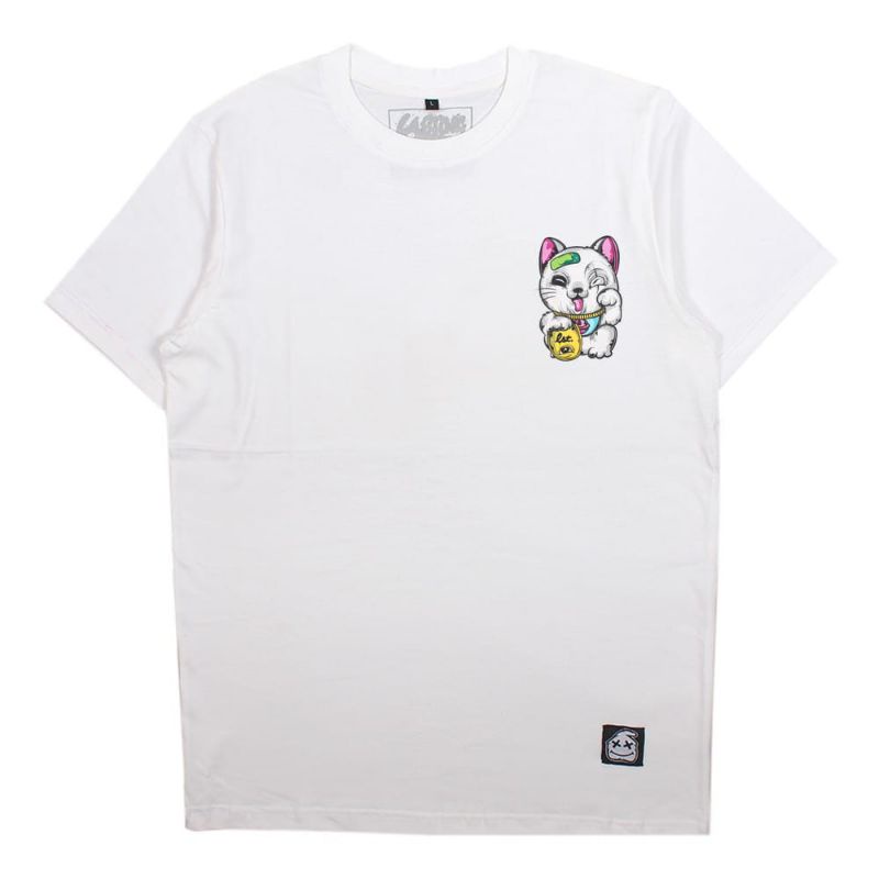 

T-STRET LASTING LOGO CAT ANIMASI - YELLOW