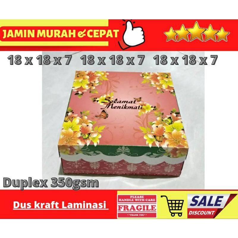 

DUS 18X18X7/DUS DUPLEX / DUS SNACK / DUS PIZZA / DUS KUE