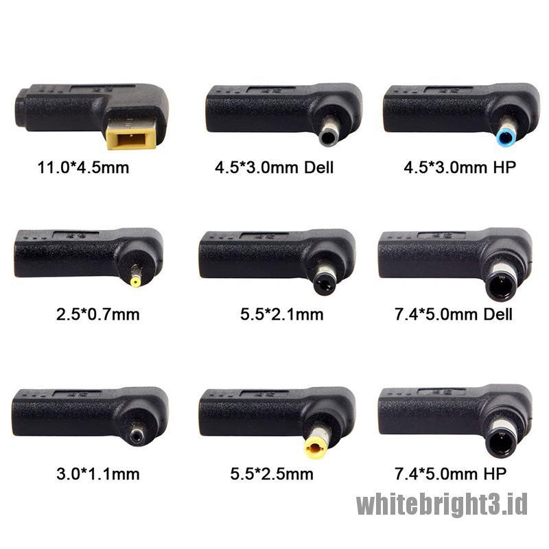 &lt; White3 &gt; adapter Konverter charger Laptop usb Tipe-c female dc power jack