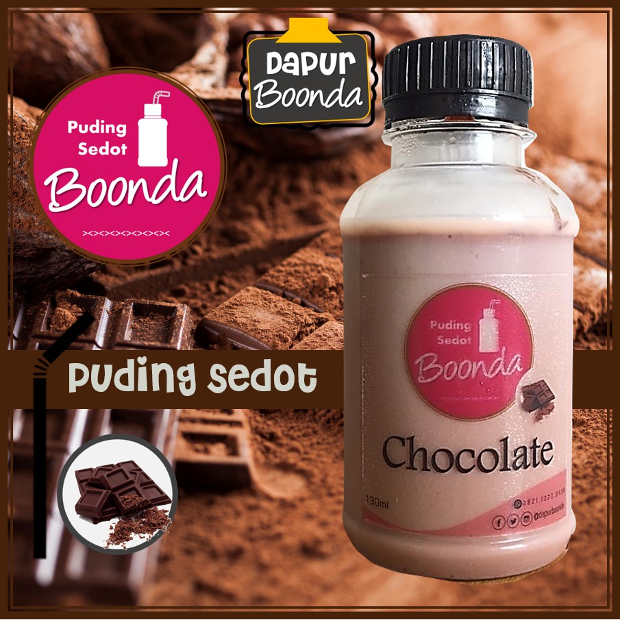 

Puding Silky Sedot CHOCOLATE 125ml