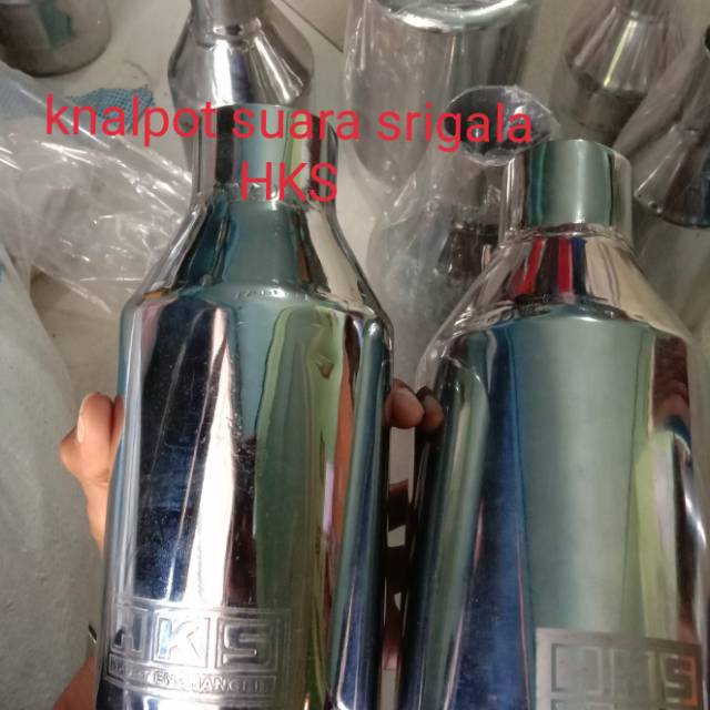 Knalpot srigala HKS untuk bahan bakar solar