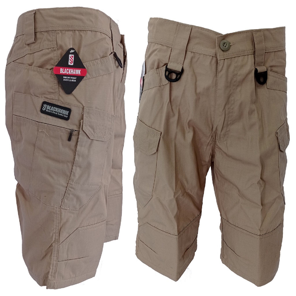 Celana pendek tactical helicon blackhawk krem katun twill