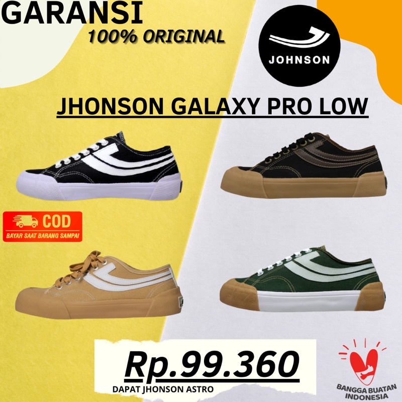 SEPATU JHONSON GALAXY PRO LOW SEPATU JHONSON BASIC SEPATU JHONSON ORIGINAL SEPATU JHONSON BISA COD